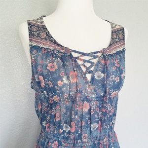 Knox Rose Boho Tank Top S